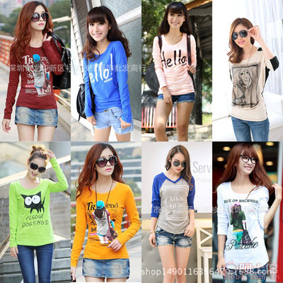 【自主品牌秋季網(wǎng)絡爆款地攤趕集女裝長袖t恤廣州尾貨1元2元服裝廠家直銷批女裝長袖T恤】深圳市龍華新區(qū)衫來衫往服飾批發(fā)商行 - 產(chǎn)品庫