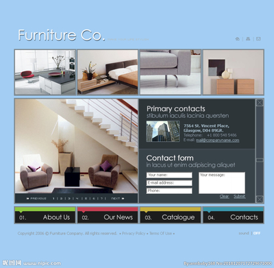 創(chuàng)意網(wǎng)頁設(shè)計(jì)圖片 點(diǎn)燃視覺靈感，打造非凡用戶體驗(yàn)